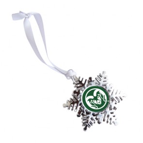 #2382 Dasher Metal Snowflake Ornament